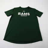 CSU Rams Under Armour Short Sleeve Shirt Men's Dark Green Used Multiple Sizes TOPS-164324