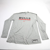 Chicago Bulls Nike NBA Authentics Long Sleeve Shirt Men's Used XLT TOPS-163611