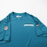 Jacksonville Jaguars Nike NFL On Field Short Sleeve Shirt Men's Teal Used XL-TOPS-167138