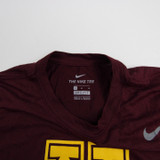 Minnesota Golden Gophers Nike Nike Tee Long Sleeve Shirt Men's Maroon Used M TOPS-167395
