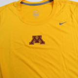 Minnesota Golden Gophers Nike Dri-Fit Short Sleeve Shirt Women's M TOPS-167436