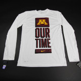 Minnesota Golden Gophers Nike Nike Tee Long Sleeve Shirt Men's New with Tags S TOPS-167506