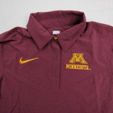 Minnesota Golden Gophers Nike Dri-Fit Polo Women's Maroon Used S-TOPS-167572