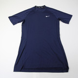 Nike Pro Dri-Fit Short Sleeve Shirt Women's Navy Used XL TOPS-167579