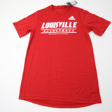 Louisville Cardinals adidas Creator Short Sleeve Shirt Men's New with Tags ST TOPS-167670