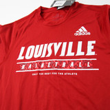 Louisville Cardinals adidas Creator Short Sleeve Shirt Men's New with Tags ST TOPS-167670