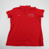Ohio State Buckeyes Nike Polo Women's Red Used Multiple Sizes TOPS-167706