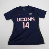 UConn Huskies Nike Game Jersey - Soccer Women's Navy Used Multiple Sizes JRSY-010327