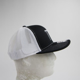 Richardson Snap-Back Hat Unisex Black/White New with Tags OSFM-HATS-015370