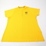 California Golden Bears Under Armour Polo Women's Yellow New with Tags XXL TOPS-167758