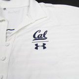 California Golden Bears Under Armour Polo Women's White New with Tags XXL TOPS-167764