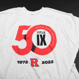 Rutgers Scarlet Knights Gildan Short Sleeve Shirt Men's White New XL-TOPS-167778