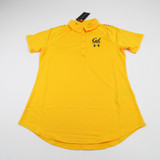California Golden Bears Under Armour Polo Women's Yellow New with Tags XS TOPS-167796