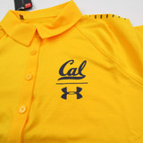 California Golden Bears Under Armour Polo Women's Yellow New with Tags XS TOPS-167796