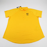 California Golden Bears Under Armour Polo Women's Yellow New with Tags XXL TOPS-167836
