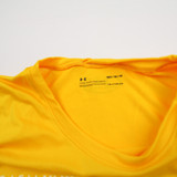 East Texas Lions Under Armour Short Sleeve Shirt Women's Gold Used M TOPS-168057