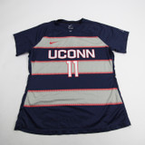 UConn Huskies Nike Practice Jersey - Soccer Women's Navy Used Multiple Sizes JRSY-010373