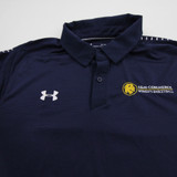 East Texas Lions Under Armour Polo Men's Navy Used XL TOPS-168092