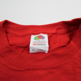 Nebraska Cornhuskers Fruit of the Loom Short Sleeve Shirt Men's Red Used M-TOPS-168150