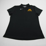 Minnesota Golden Gophers Nike Dri-Fit Polo Women's Black Used L TOPS-168152