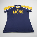East Texas Lions Under Armour Short Sleeve Shirt Women's Navy Used M TOPS-168164