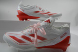 adidas adizero Football Cleat Men's White Used 13 CLEA-015869