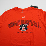 Auburn Tigers Under Armour Short Sleeve Shirt Men's Orange New with Tags M TOPS-168180