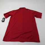 Nebraska Cornhuskers adidas Polo Men's Red New with Tags S TOPS-168208
