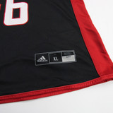 Rutgers Scarlet Knights adidas Practice Jersey - Basketball Men's New Black/Red-JRSY-009732