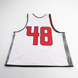 Rutgers Scarlet Knights adidas Practice Jersey - Basketball Men's New Red/White-JRSY-009733