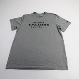 Atlanta Falcons Nike NFL On Field Short Sleeve Shirt Men's Gray Used L TOPS-167275