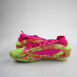 adidas Harden Basketball Shoe Men's Yellow Green/Pink Used 16-SHOE-020744