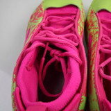 adidas Harden Basketball Shoe Men's Yellow Green/Pink Used 16-SHOE-020744