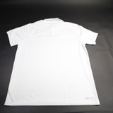 Indianapolis Colts Nike NFL On Field Dri-Fit Polo Men's White Used XL TOPS-164190