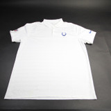 Indianapolis Colts Nike NFL On Field Dri-Fit Polo Men's White Used XL TOPS-164190
