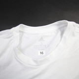 Kansas Jayhawks adidas Short Sleeve Shirt Women's White Used S TOPS-167128