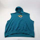 Jacksonville Jaguars Nike NFL On Field Sweatshirt Men's Teal Used 3XL TOPS-167207