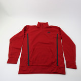adidas Pullover Women's Red Used S TOPS-168494