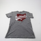Miami RedHawks adidas Short Sleeve Shirt Men's Gray Used S TOPS-164283