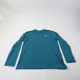 Jacksonville Jaguars Nike NFL On Field Long Sleeve Shirt Men's Teal Used-TOPS-167146