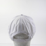 Unbranded Snap-Back Hat Unisex White Used OSFM HATS-015214