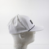 Pacific Headwear Snap-Back Hat Unisex White Used OSFM HATS-015215