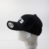 Yupoong Snap-Back Hat Unisex Black Used OSFM HATS-015446