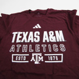 Texas A&M Aggies adidas Short Sleeve Shirt Men's Multiple Sizes TOPS-165829