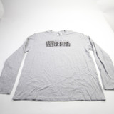 Penn State Nittany Lions Next Level Long Sleeve Shirt Men's Gray Used 3XL-TOPS-168566