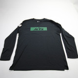 New York Jets Nike NFL On Field Dri-Fit Long Sleeve Shirt Men's Black Used XL-TOPS-168778