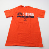 Virginia Cavaliers Port & Company Short Sleeve Shirt Men's Orange Used S-TOPS-168951