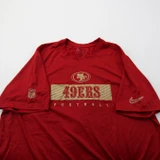 San Francisco 49ers Nike NFL On Field Nike Tee Short Sleeve Shirt Men's Used XL TOPS-168576