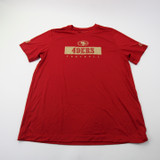 San Francisco 49ers Nike NFL On Field Nike Tee Short Sleeve Shirt Men's Used XL TOPS-168576