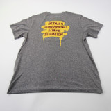 Minnesota Golden Gophers Nike Nike Tee Short Sleeve Shirt Men's Gray Used L-TOPS-168956